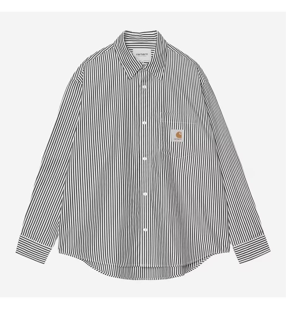 Camicia a maniche lunghe Daldry - Cera nera