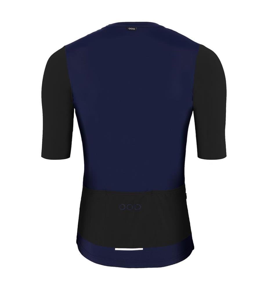 Kurzarmshirt Domancy - Schwarz und Marine