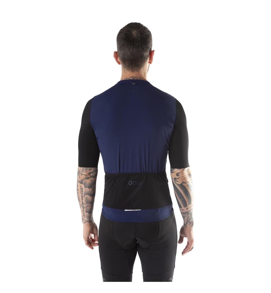 Kurzarmshirt Domancy - Schwarz und Marine