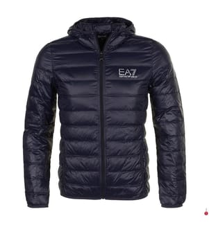 Steppjacke - Marinblau