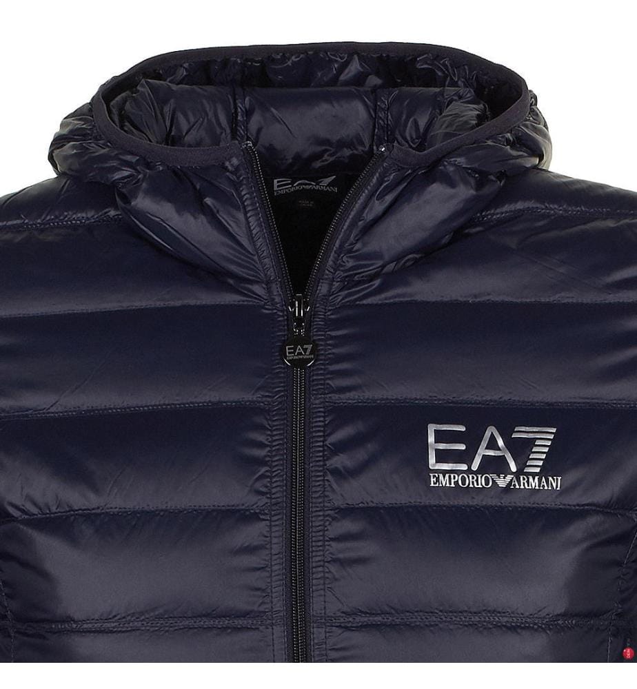 Steppjacke - Marinblau