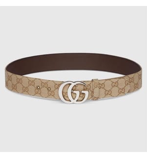 Flacher Marmont-Gürtel - Vintage sand