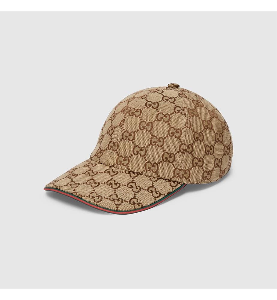 Cappello da baseball in tela - Marrone