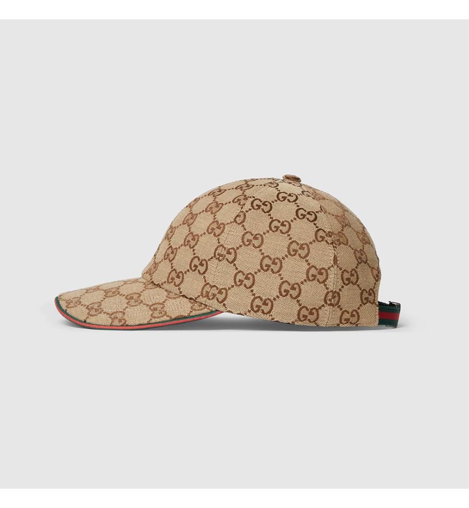 Cappello da baseball in tela - Marrone