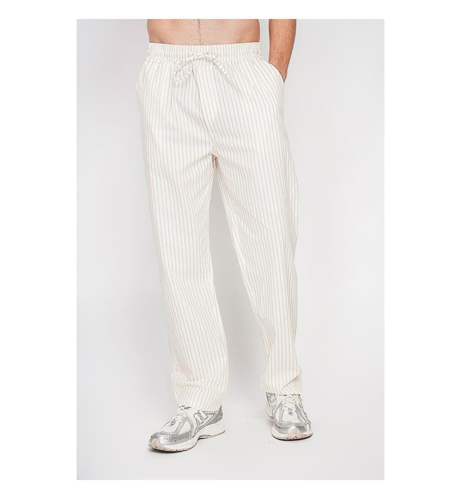 Straight-cut pants - Linen