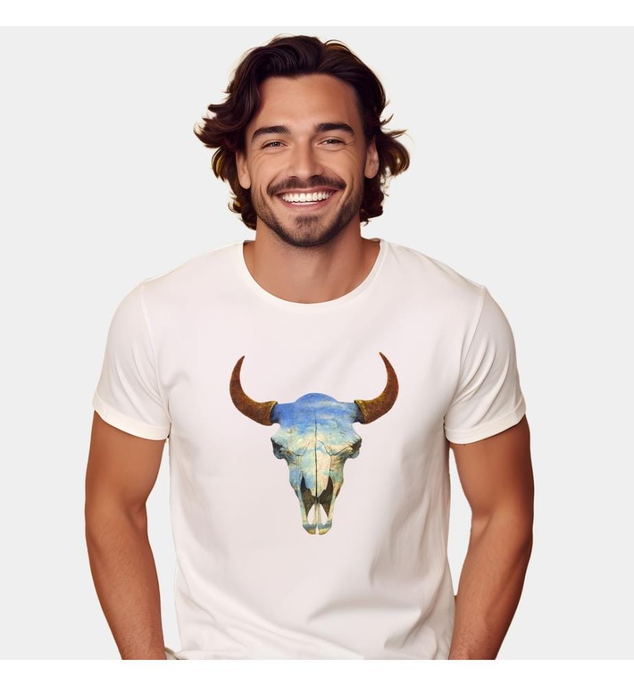 T-Shirt Blanc Big Sky