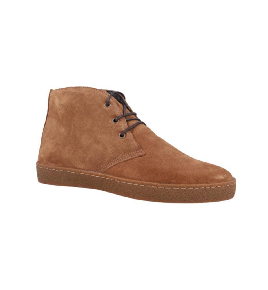 Hellbrauner Lederstiefel