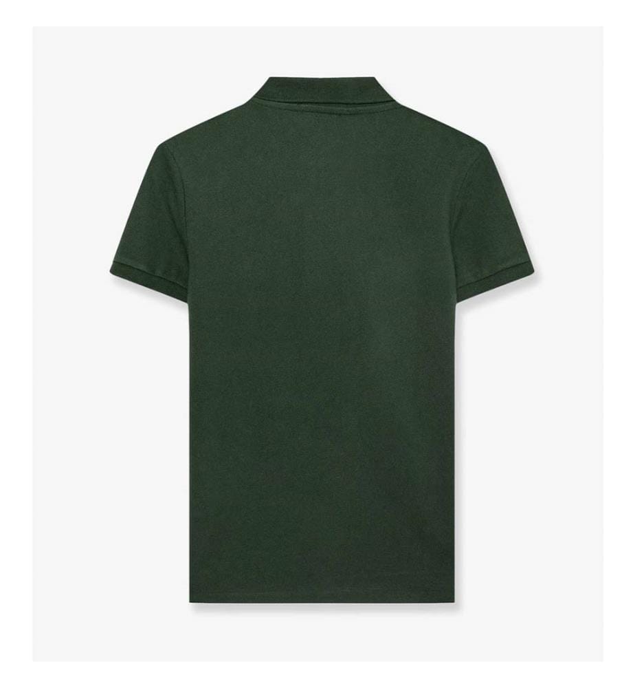 Polo en Coton avec logo brodé sur le devant - College Green