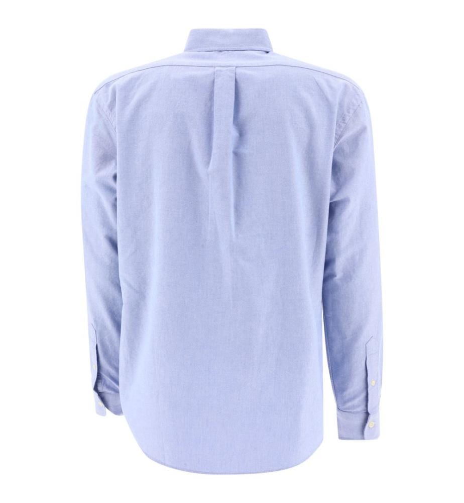 Chemise Oxford coupe ajustée Custom Fit - Bleu