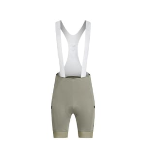 Kurze Radhose mit Trägern von Dijia - Braun