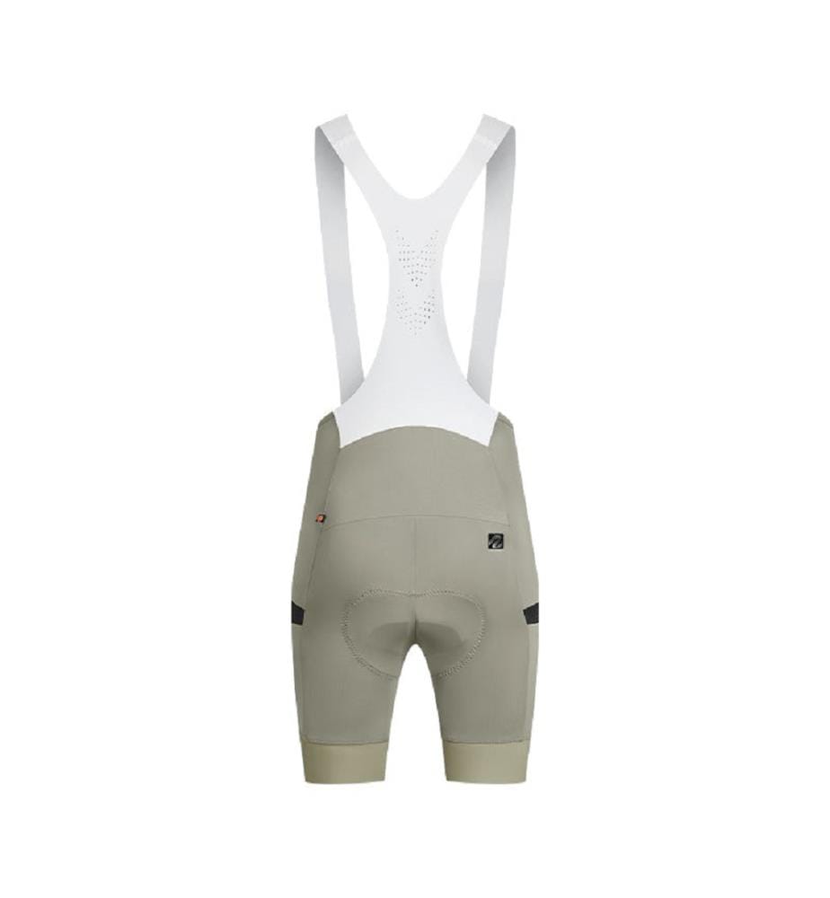Pantaloncini da ciclismo con bretelle Dijia - Marrone