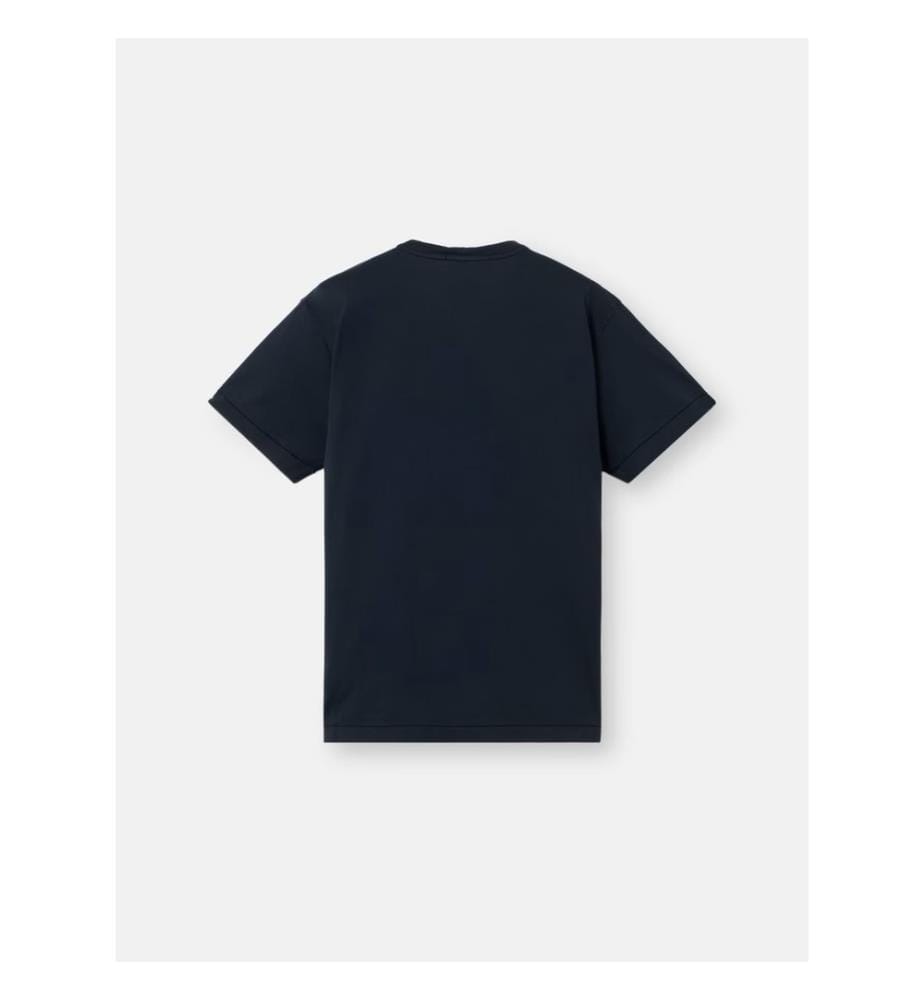 Maglietta Boussole Slim Fit - Blu navy