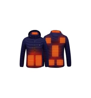 Veste Chauffante avec Batterie pour Homme - Marine