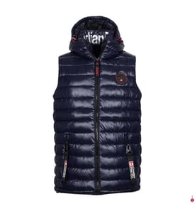 Ärmellose Daunenjacke - Marine