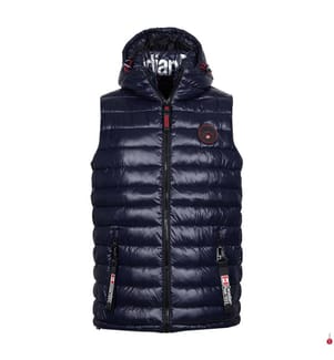 Ärmellose Daunenjacke - Marine