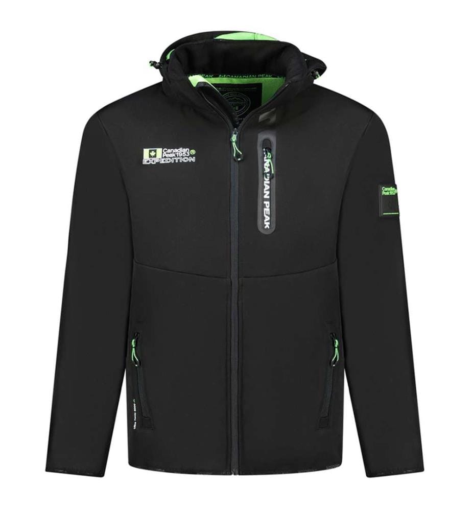 Softshell - Nero e verde