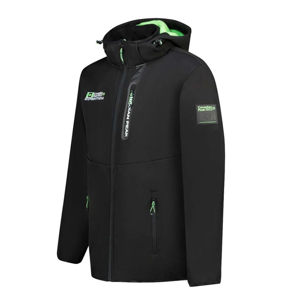 Softshell - Nero e verde