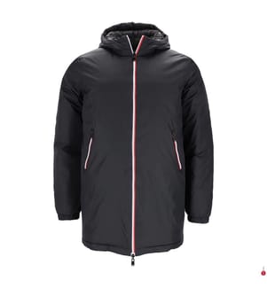 Reversible Daunenjacke Assen - Schwarz