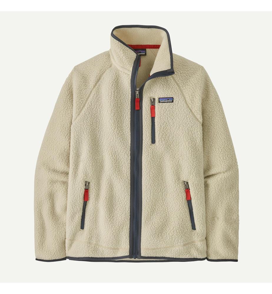 Men's Retro Pile Fleece Jacket - Pelican