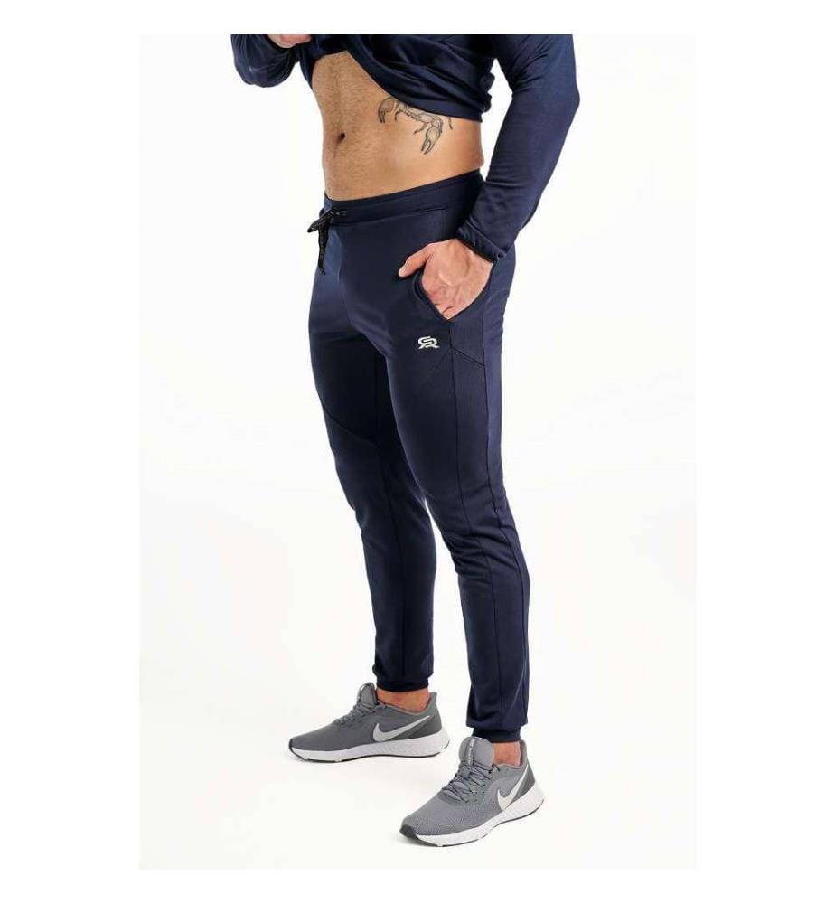 Lange Snappy-Hose - Marineblau