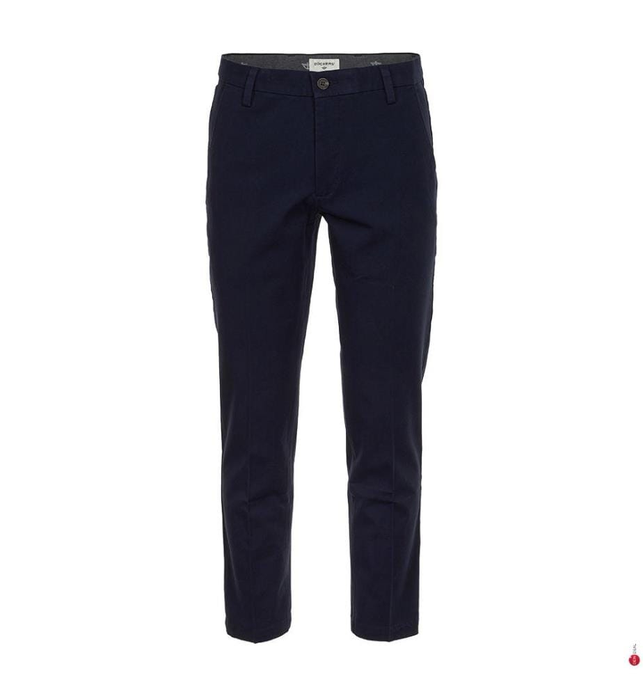 Chinohose Slim Fit - Marinblau