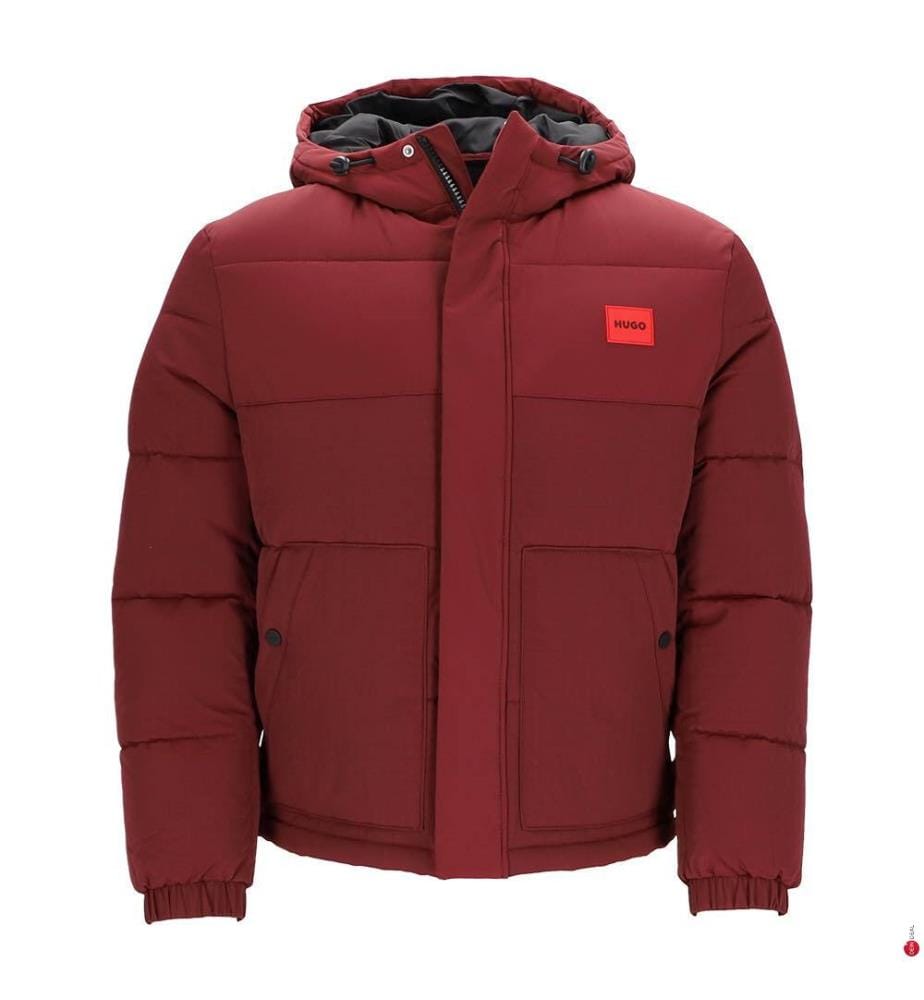 Wasserdichte Daunenjacke - Rot