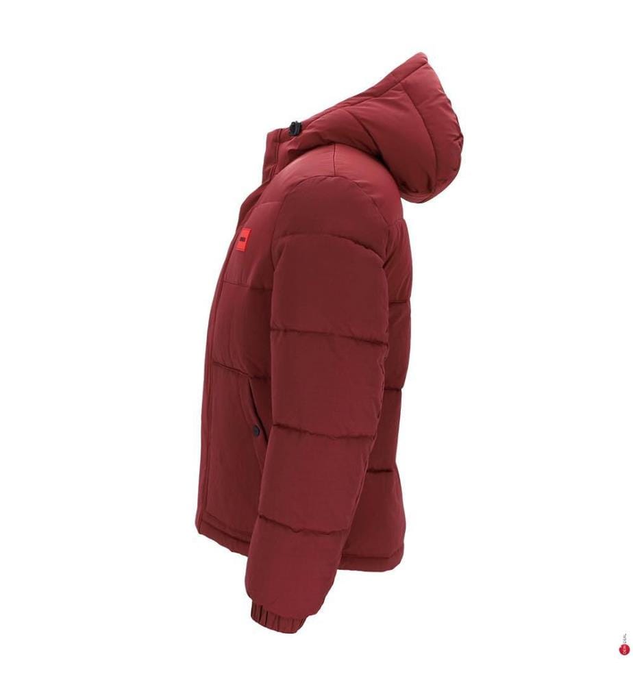 Wasserdichte Daunenjacke - Rot