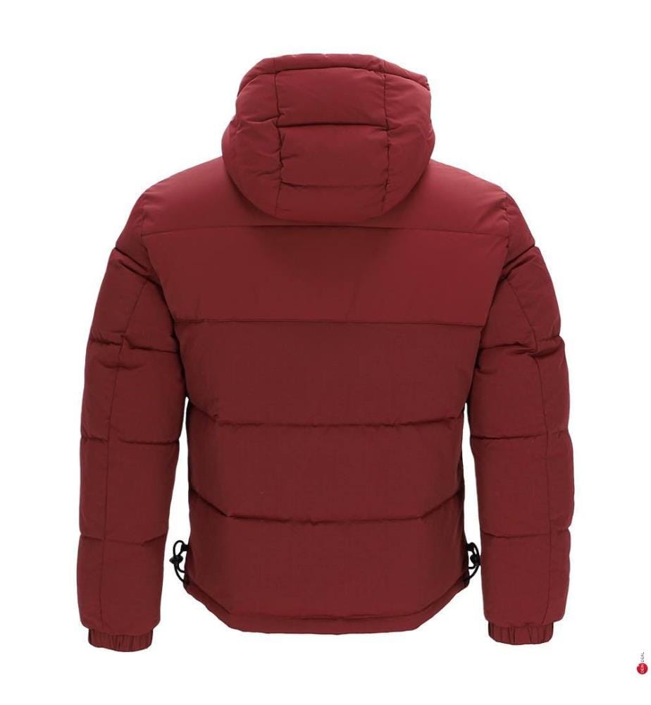 Wasserdichte Daunenjacke - Rot