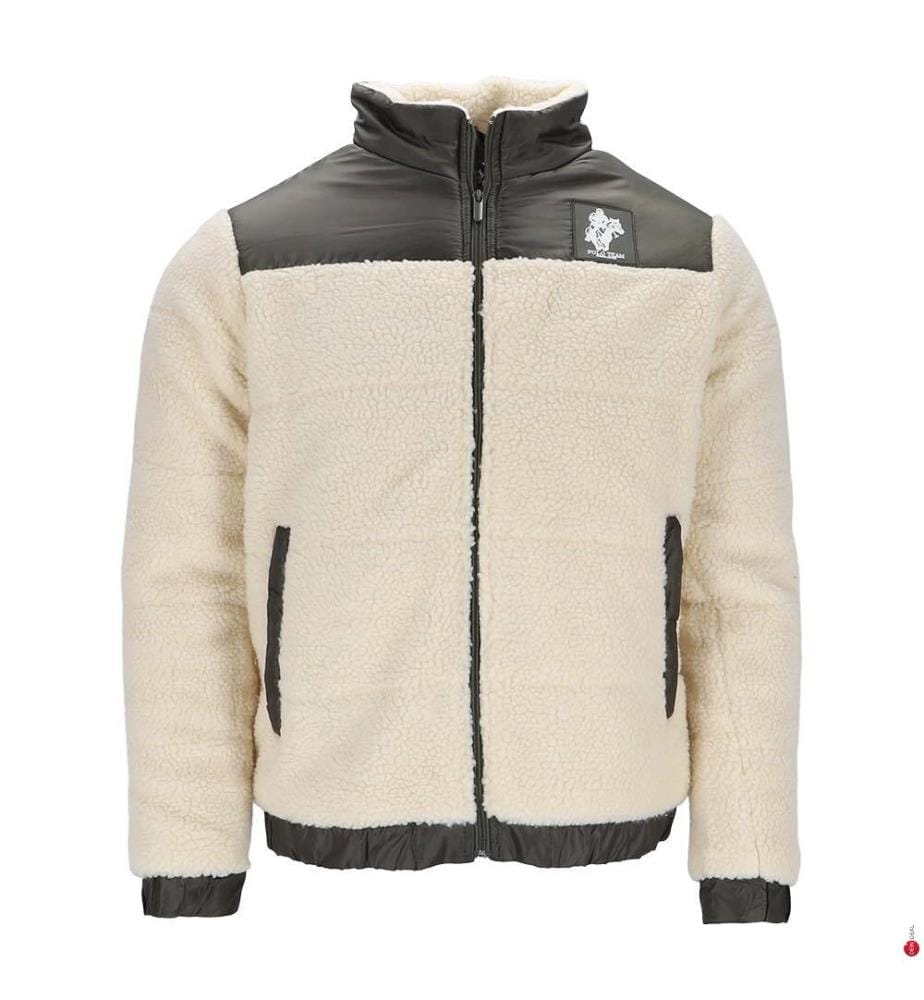 Neven Jacke - Khaki und Weiss