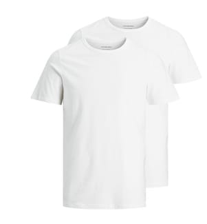Basic T-Shirt 2er-Pack - Weiss