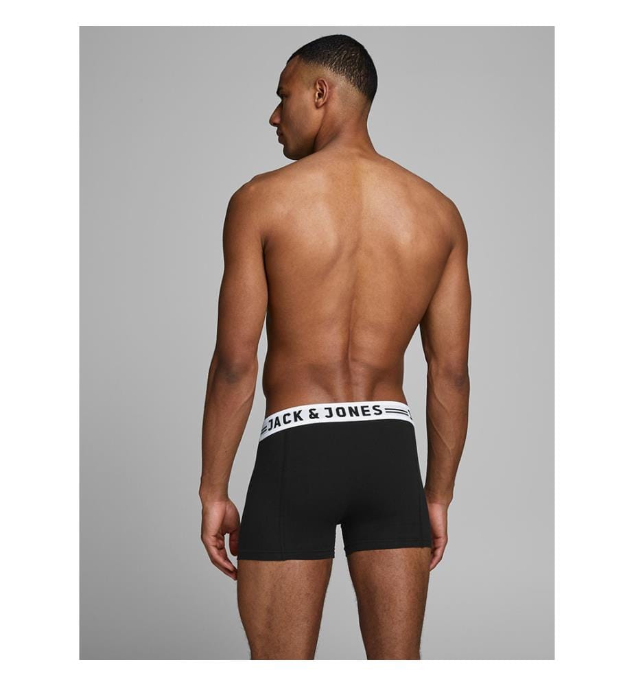 3er-Pack Boxershorts Sense - Schwarz und Weiss