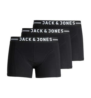 3er-Pack Boxershorts - Schwarz