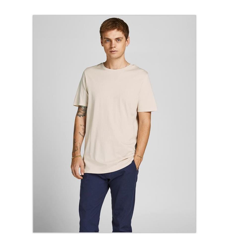 Organic Basic T-Shirt - Beige
