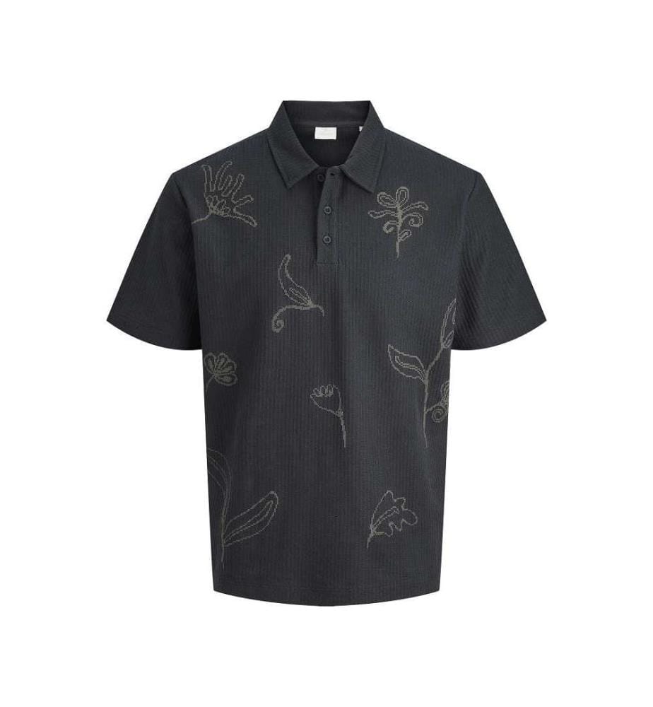 Polo Flowers - Noir