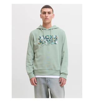 Hoodie - Gletschergrün