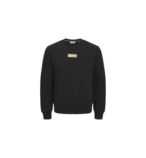 Herren-Sweatshirt Knit - Schwarz