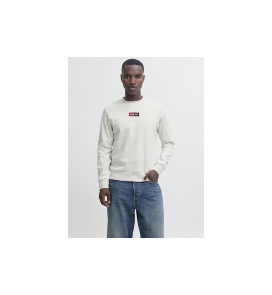 Herren Sweatshirt Knit - Weiss