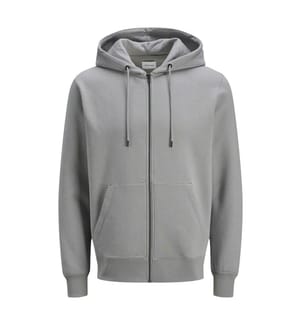 Integraler Kapuzenpullover mit Reissverschluss - Ultimate Grey