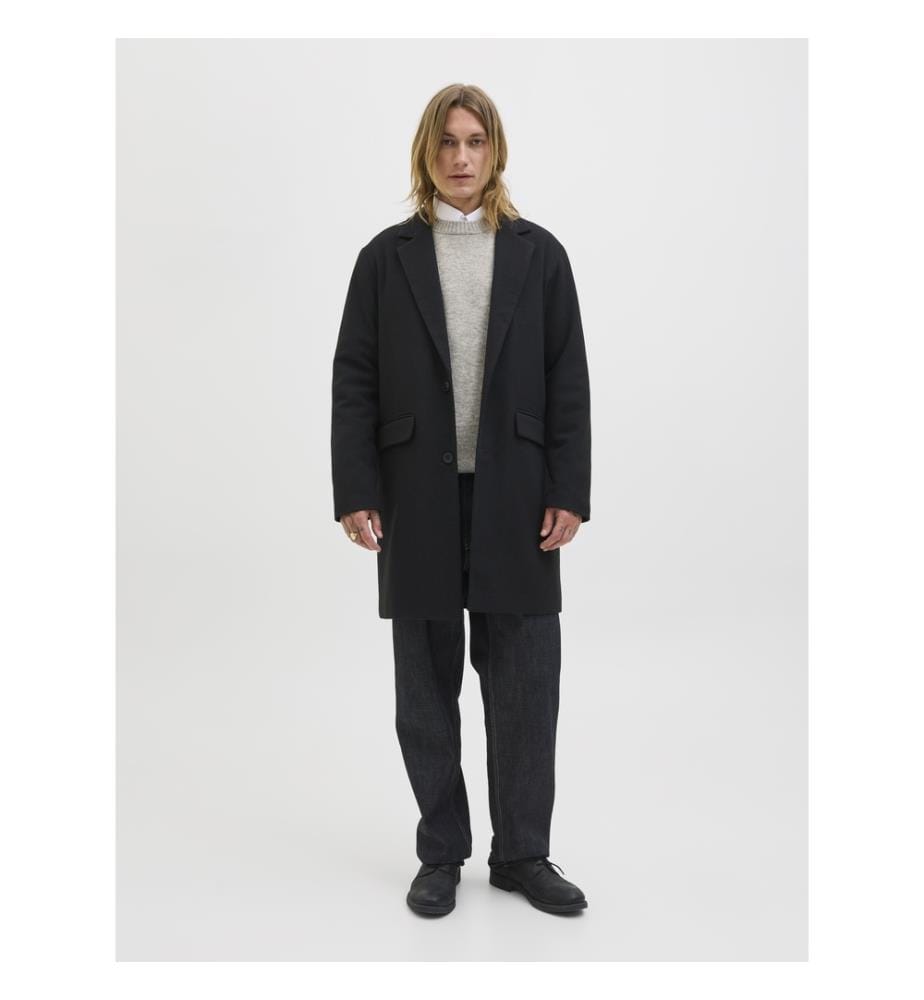 Pullover - Melange hellgrau