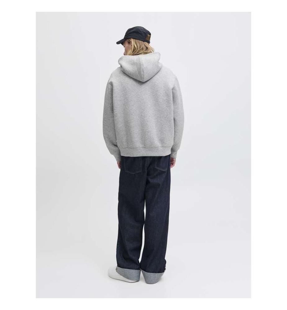 Hoodie - Light-Grey-Melange