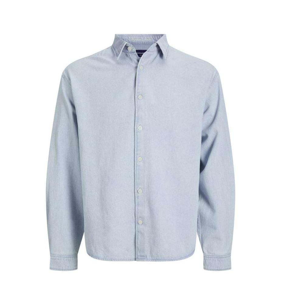 Denim-Hemd - Light-Blue-Denim