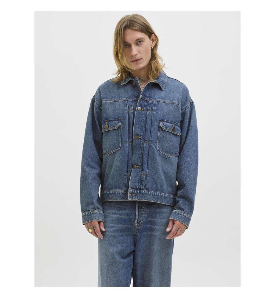 Giacca di jeans - Blue-Denim-Sdl-Jj-2452