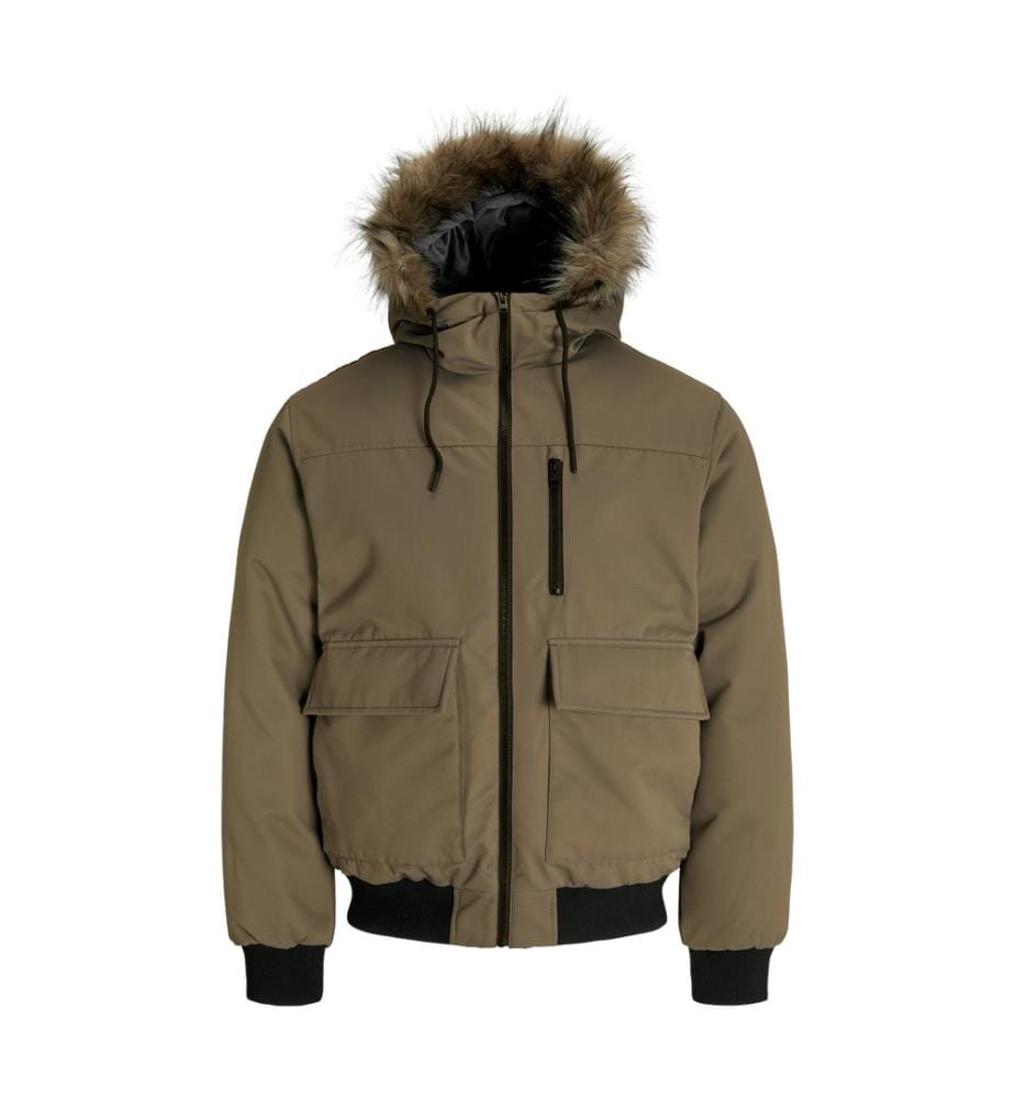 Charlie Bomberjacke aus Kunstpelz - Braun