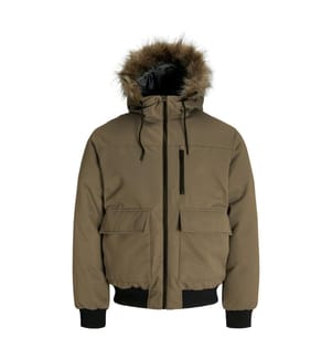 Charlie Bomberjacke aus Kunstpelz - Braun