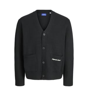 Strickjacke - Schwarz