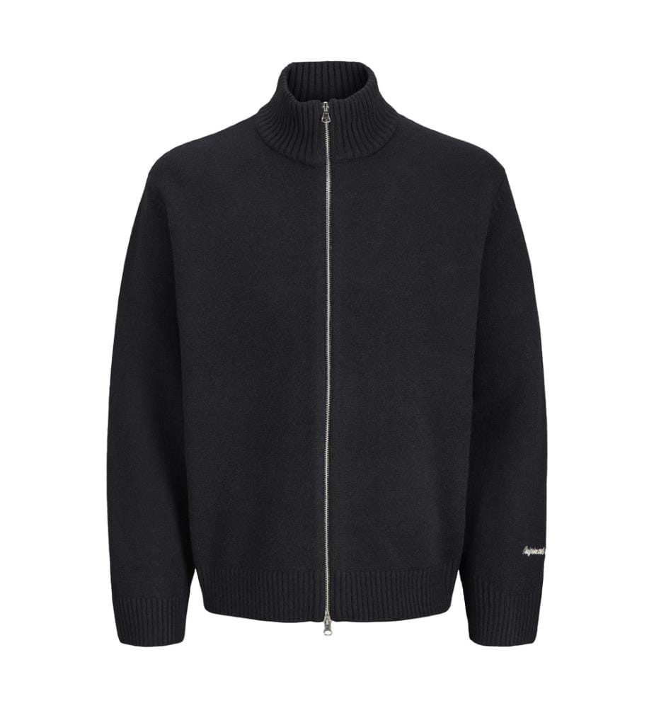 Strickjacke - Schwarz