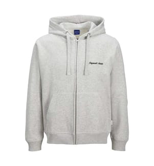 Hoodie - White & Melange