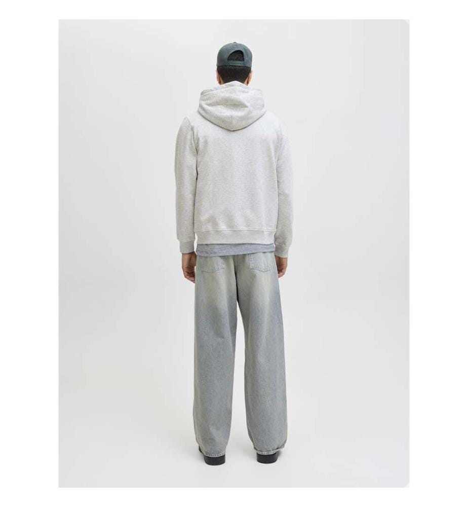 Hoodie - White & Melange