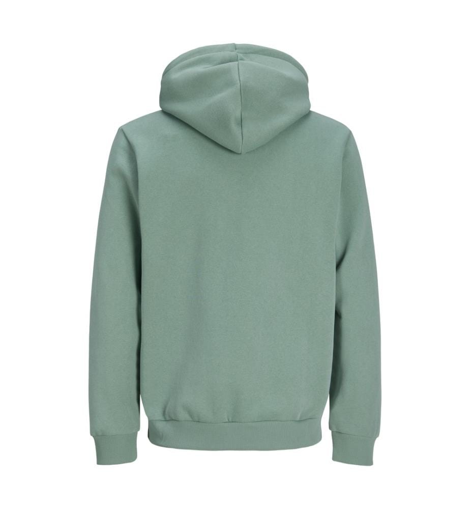 Strickjacke aus Molton - Mineralblau