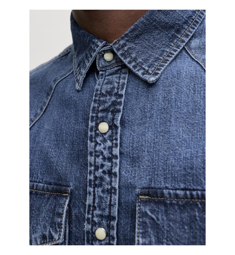 Chemise en denim - Denim bleu Mid Blue